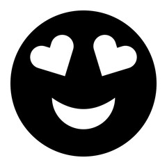 Faces of Delight glyph icon