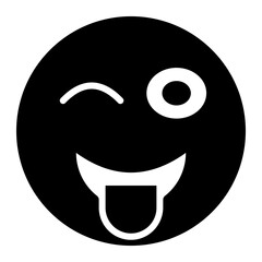Whimsical Whirlwind glyph icon