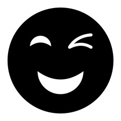 Wink & Create glyph icon
