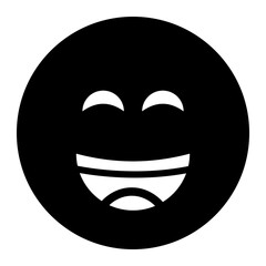 Cheerful Canvas glyph icon