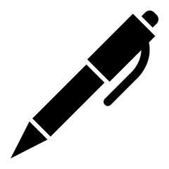 Pen glyph icon