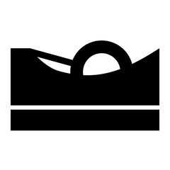 Tape Dispenser glyph icon