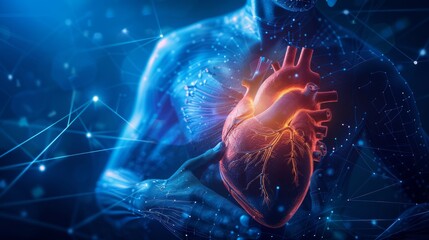 Cardiomyopathy is any disorder that affects the heart muscle. Cardiomyopathy causes the heart to lose its ability to pump blood well - obrazy, fototapety, plakaty