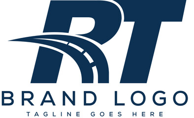 Letter RT logo design vector template design for brand