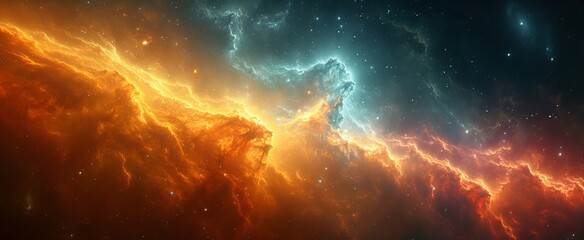 Fototapeta premium Purple Orange Black Dark Blue Grainy Gradient Back, Background Image, Background For Banner, HD