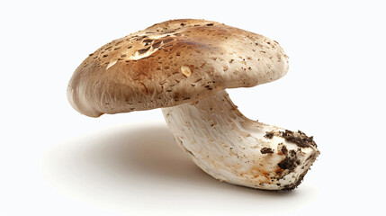 Mushroom on white is so beautiful