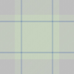 Napkin check seamless fabric, glamor textile texture plaid. Mature tartan background vector pattern in pastel and light colors.