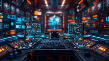 Inside the Control Room: Smart Grid Management and Monitoring. Generative AI.