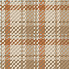 Seamless pattern of scottish tartan plaid. Repeatable background with check fabric texture. Vector backdrop striped textile print.