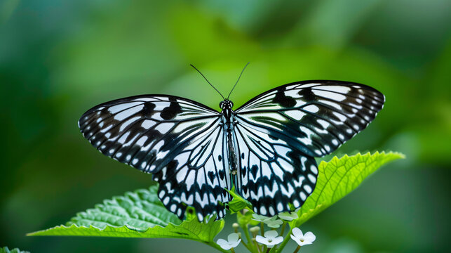 Nature Macro Image of beautiful Butterfly of Bor