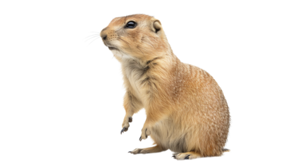 A photo of a Prairie Dog with a transparent background