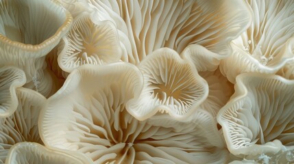 A detailed close-up of a bunch of mushrooms. Suitable for nature and food themes