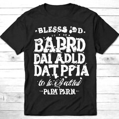 Blessed To Be Called Dad And Papa T Shirt Ai generate