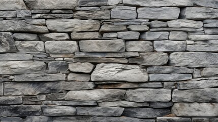 A black and white photo of a stone wall. Suitable for architectural and construction themes
