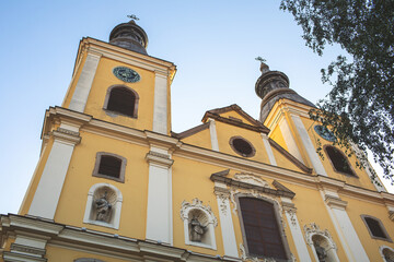 St.Bernard's cistercian church in Eger,Hungary.