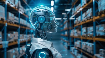 Advancements in Artificial Intelligence and Machine Learning are transforming to logistic warehouse storage