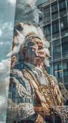 Leadership Through Time, Indigenous Regalia and Corporate Office, Cross-era Authority