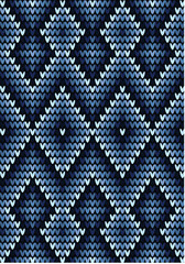 Colorful Seamless Pattern Background Illustration