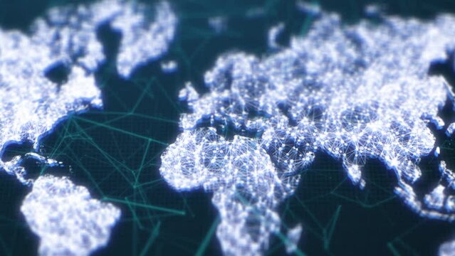 Digital plex Mundo map technology