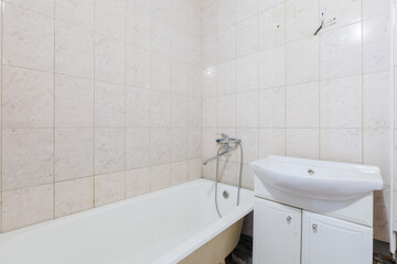 modern bathroom room with toilet and washing machine