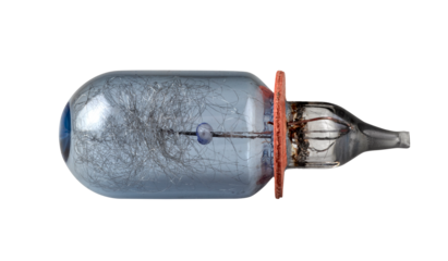 old flash bulb isolated