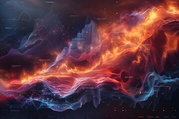 Red and Black Patterns in Dark Fantasy Art, Motion Illustrations with Hot Red and Blue Waves, Grunge Backgrounds with Smoke and Fire Elements, Water-inspired Fractal Designs in Blue and Black,