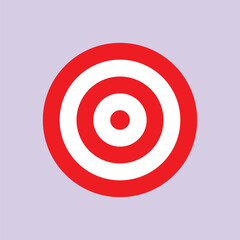 Target Goal Vector Illustration Icon Business Target Icon