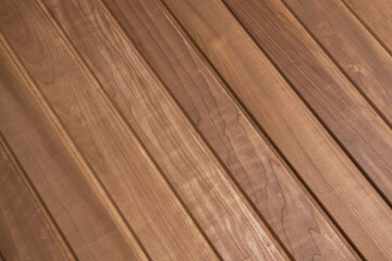 Fototapeta premium brown wooden planks aligned texture 