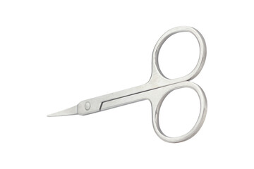 manicure scissors isolated from background