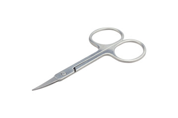 manicure scissors isolated from background
