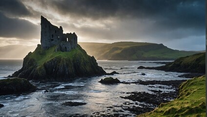Guardian of Time The Ethereal Majesty of Kinbane Castle