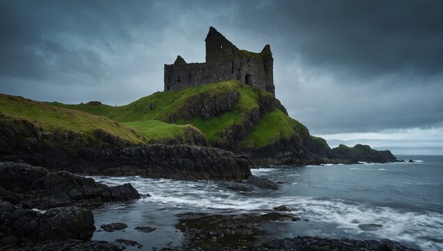 Guardian of Time The Ethereal Majesty of Kinbane Castle