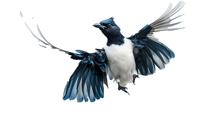 Harmonious melodies, intricate plumage, avian beauty transcendentally portrayed. This png file on a transparent background. 