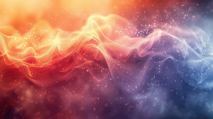 Abstract background with vibrant colors and flowing patterns