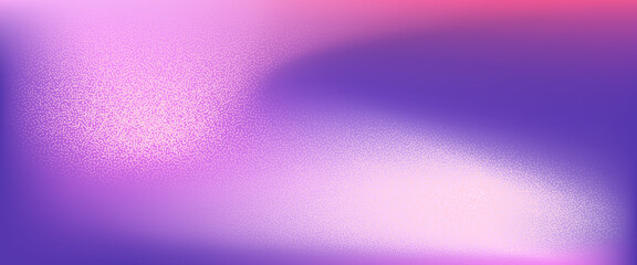 Abstract gradient background with grainy texture. Dots halftone pattern