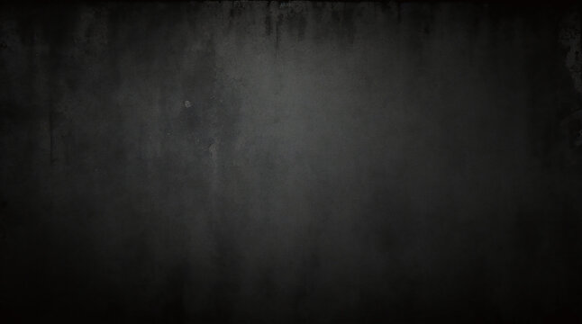 Fondo de hormig&oacute;n con textura grunge negro oscuro. Panorama de fondo o textura de pizarra negra gris oscuro. Textura de hormig&oacute;n negro vectorial. Fondo de pared de piedra.