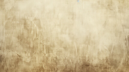 Background with vintage beige canvas texture in muted style. - obrazy, fototapety, plakaty