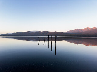 Lake Wanaka, early morning, New Zealand