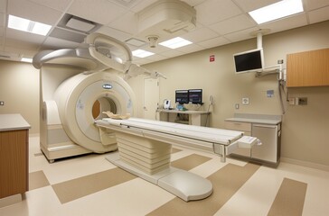 Medical imaging suite with MRI machine