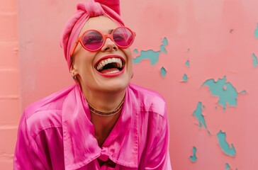 Laughter in pink