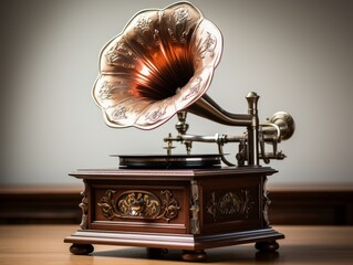 Vintage Gramophone Player