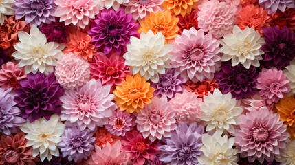 Flowers wall background