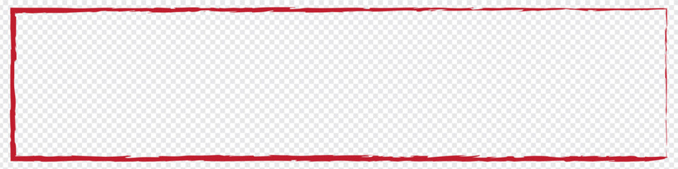 Scribble, sketch lines rectangle frame. Squiggly, zig-zag, criss-cross doodle lines rectangular border