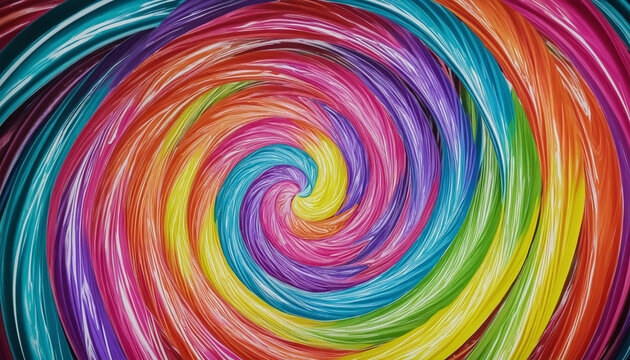 3D rendered background with colorful and mysterious swirl patterns