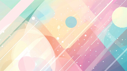 Simple abstract pastel geometric backgrounds 