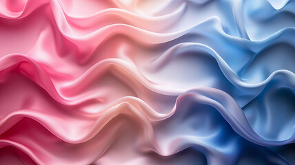 Obraz premium Soft Fabric Pastel Colors Abstract Background. Perfect for conveying a sense of calmness, dreaminess, or simply to add a soft visual touch.