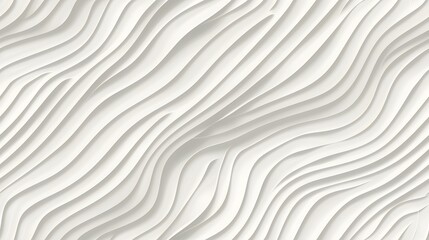 Elegant 3D Wave Wall Texture: Modern Interior Design Background