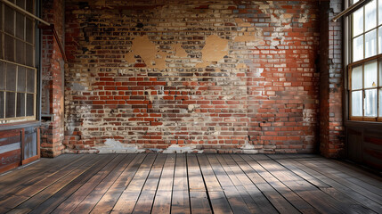 Free space of wall for poster background - obrazy, fototapety, plakaty