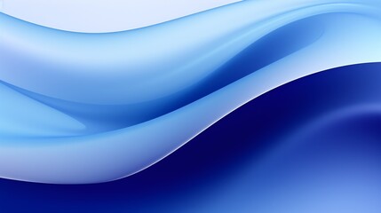 Obraz premium a blue and white wavy background