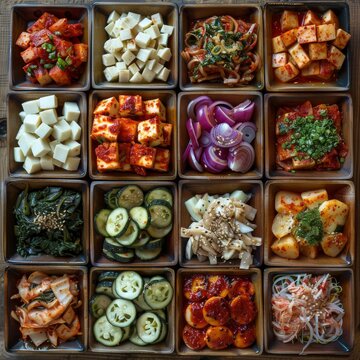 Banchan, the art of Korean side dishes, a mosaic of flavors and textures